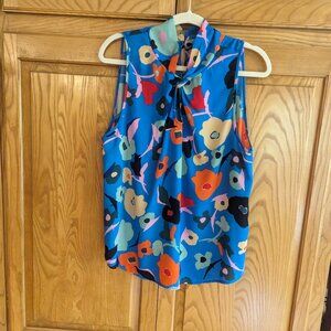 Status by Chenault Size XL Floral Sleeveless Tunic